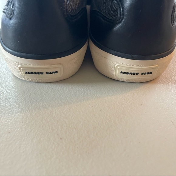 Andrew Marc memory foam sneakers black NWOT men’s size 8 - Picture 6 of 11